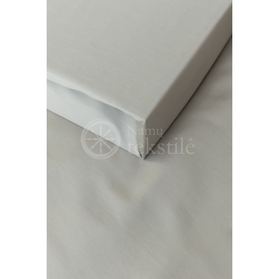 Satin fitted sheets (GREY)